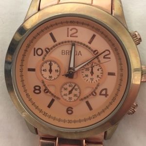 Breda 2308 Rose Gold Jordan Boyfriend Watch
